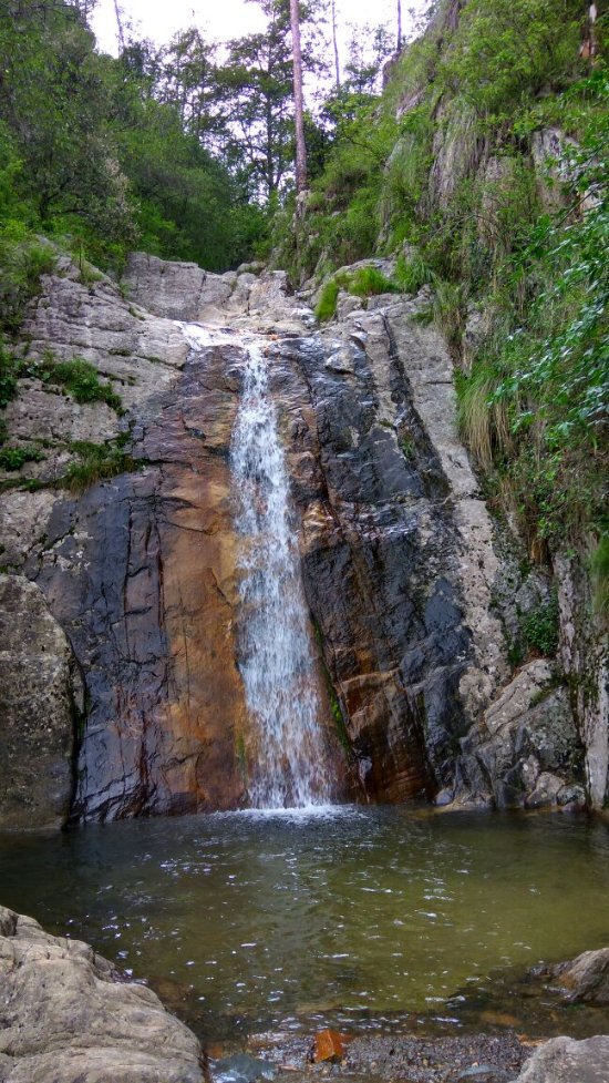 Waterfall in the Kumaon hills